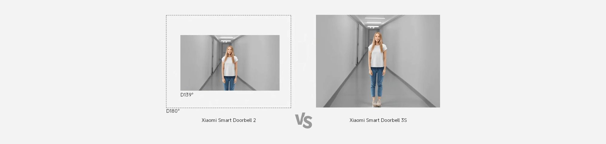 Xiaomi Smart Doorbell 3S domovní zvonek černý