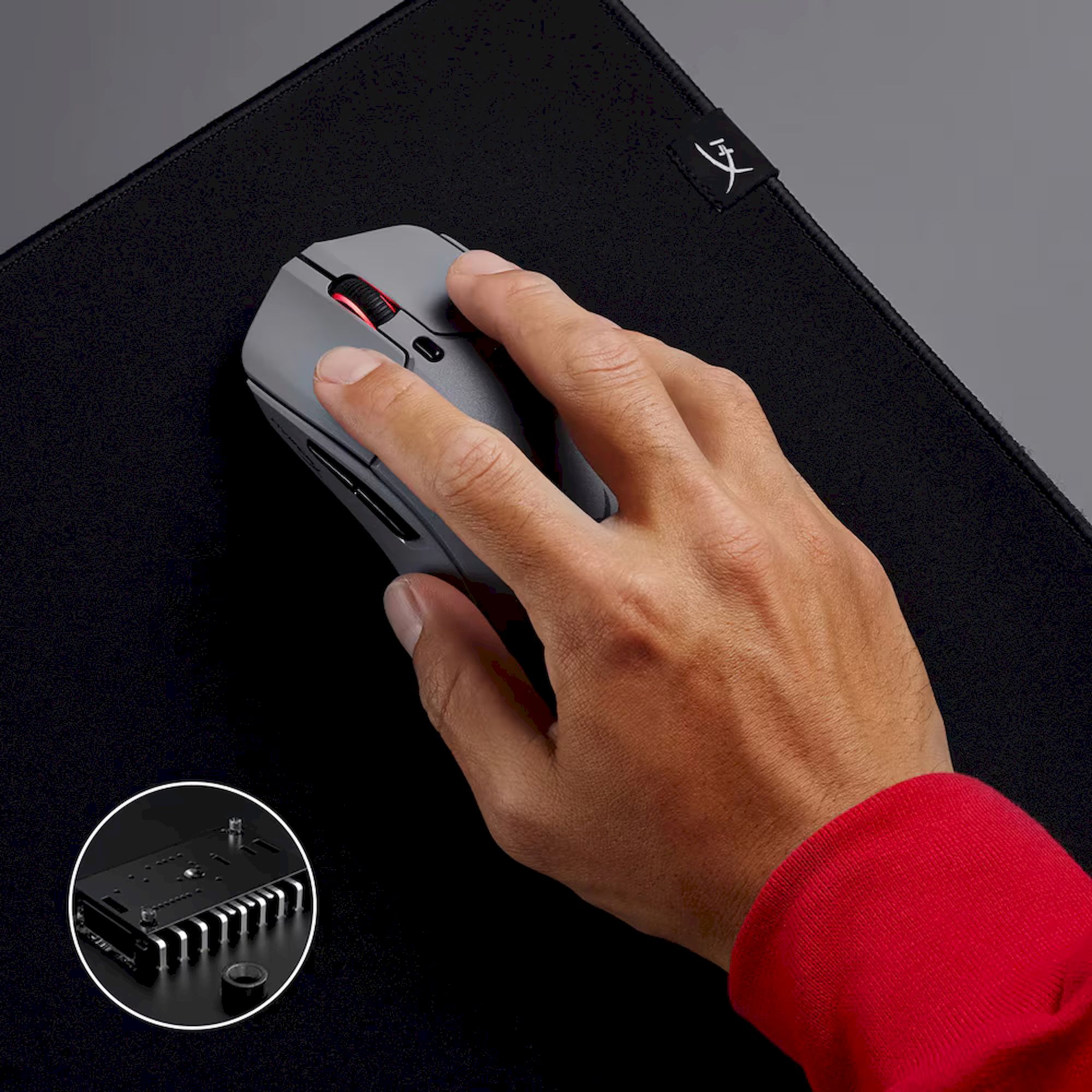 HyperX Pulsefire Haste 2 Pro bezdrátová herní myš bílá