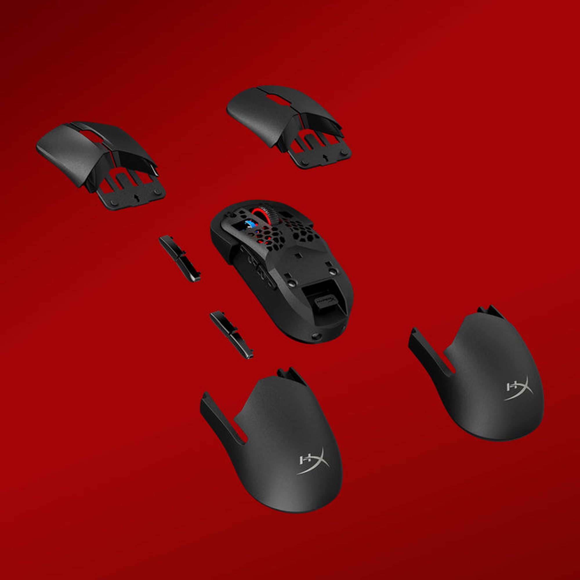 HyperX Pulsefire Saga Wireless herní myš černá
