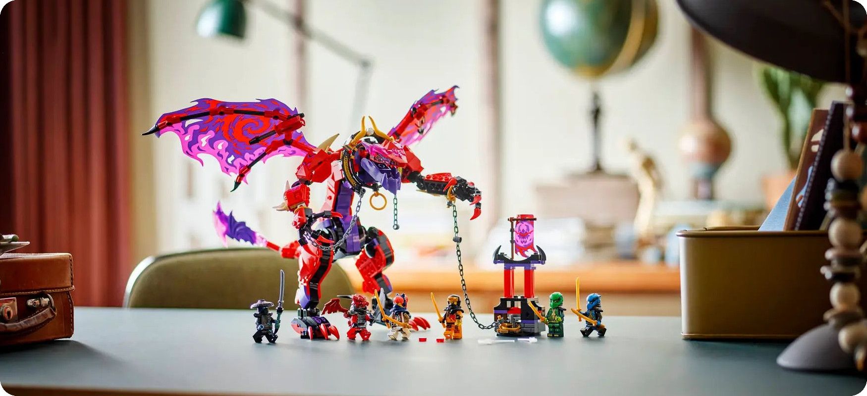 LEGO Ninjago 71832 Drak chaosu Thunderfang