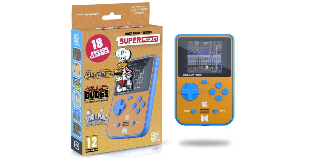 HyperMegaTech Super Pocket retro konzole Data East Edition