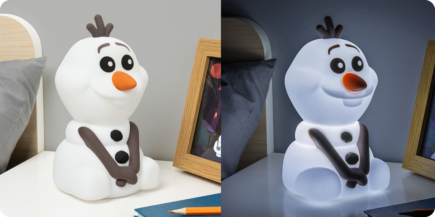Paladone lampička SquishyGlo Frozen - Olaf