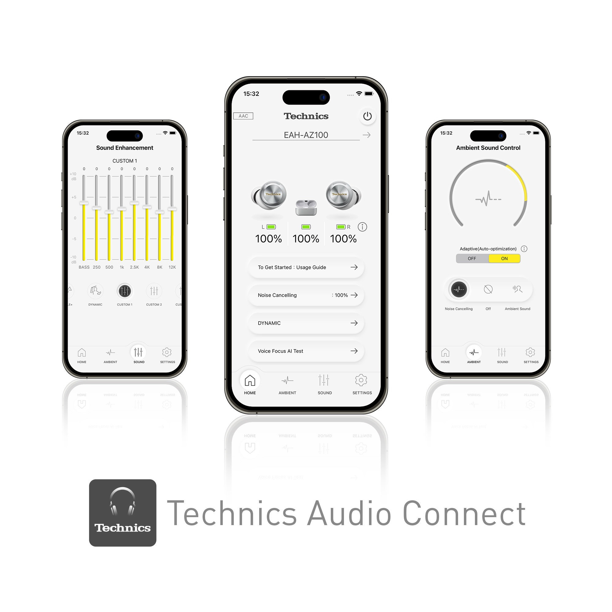 Technics EAH-AZ100E-K bezdrátová sluchátka černá