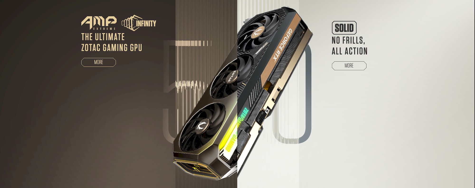 ZOTAC NVIDIA GeForce RTX 5080 AMP Extreme INFINITY Ultra 16GB GDDR7