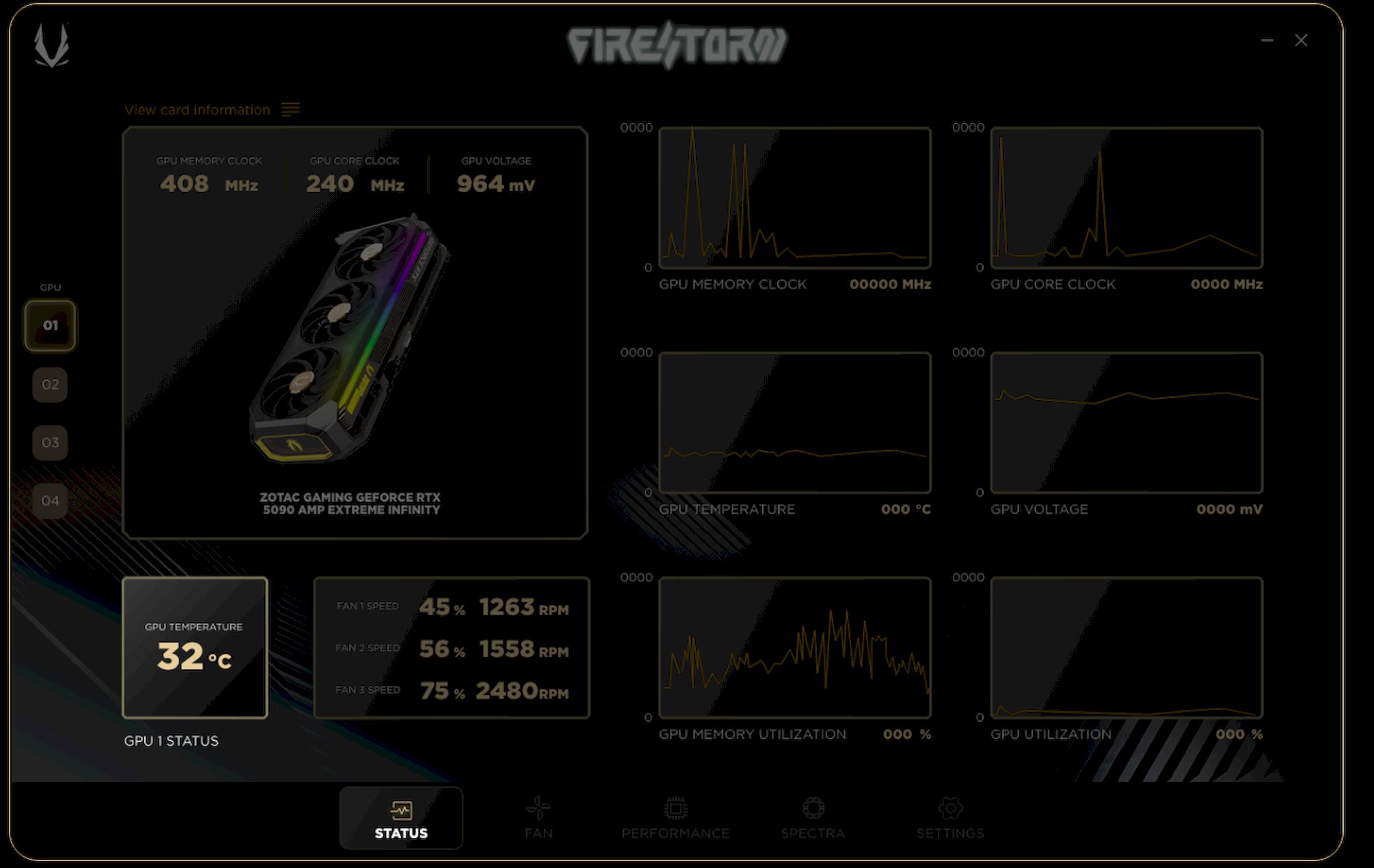 ZOTAC NVIDIA GeForce RTX 5080 AMP Extreme INFINITY Ultra 16GB GDDR7