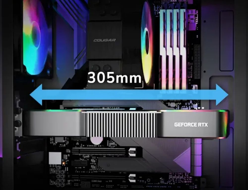 COUGAR MX110 RGB černá