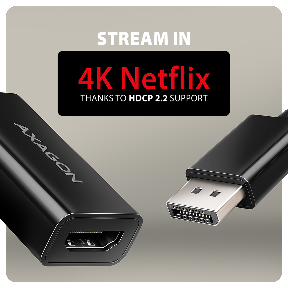 AXAGON RVD-HI20N – podpora HDR a vysokého dynamického rozsahu obrazu