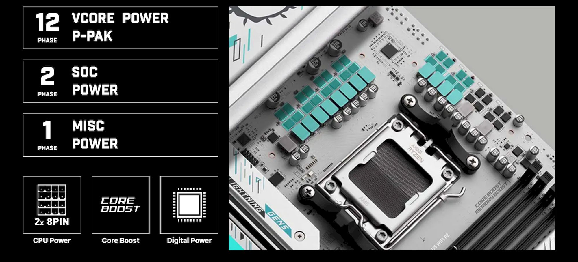 MSI B850 GAMING PLUS WIFI PZ