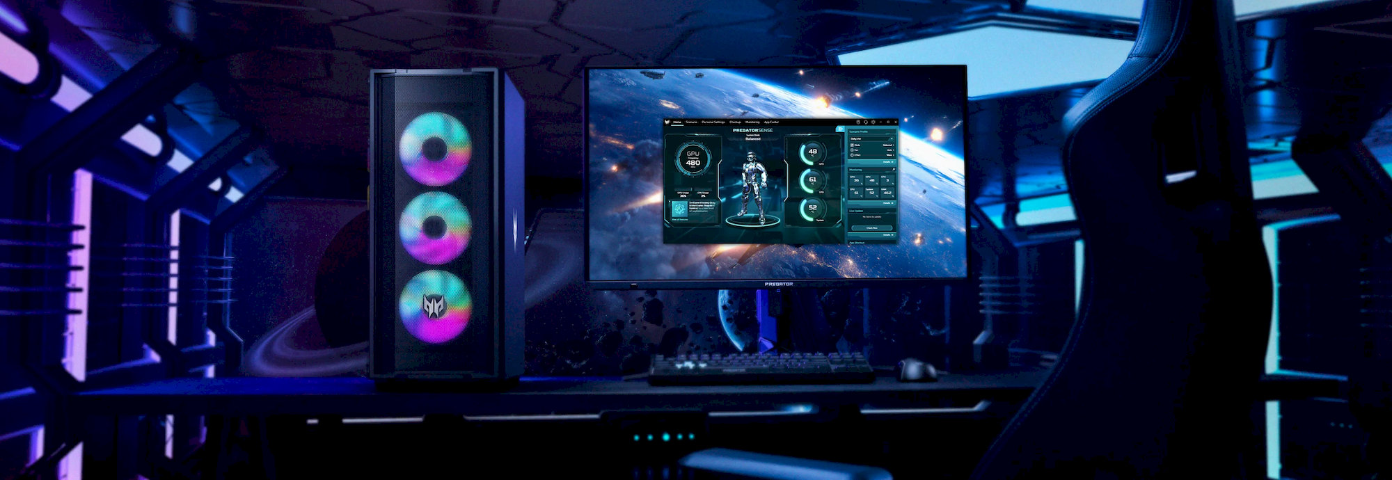 Acer Predator Orion 5000 černý