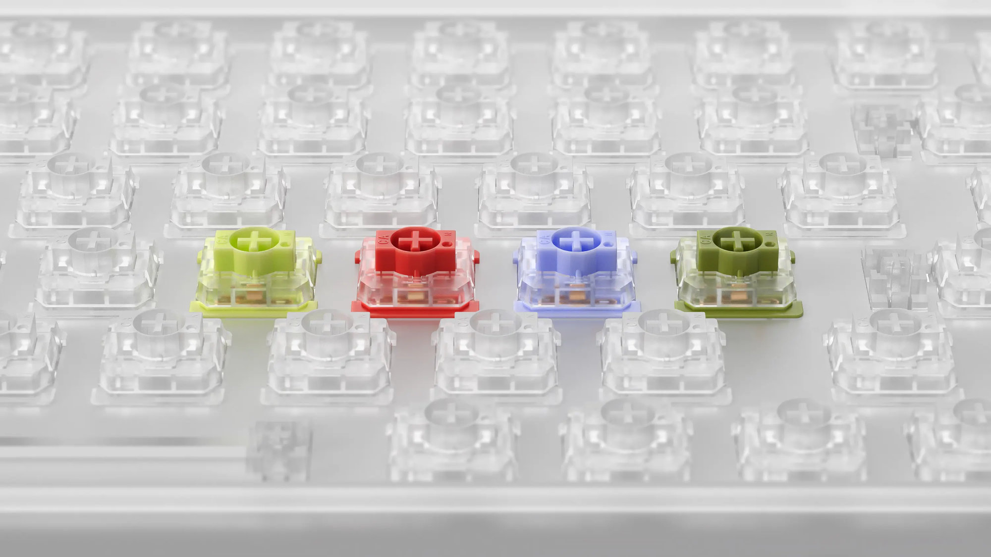 NuPhy Air75 V2 Aloe (US) herní klávesnice černá