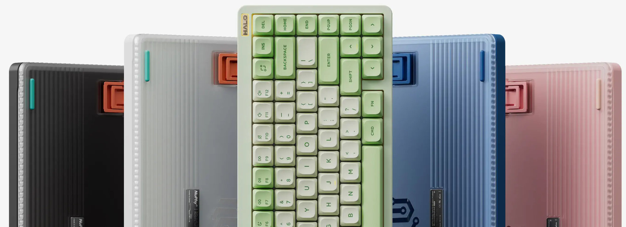 NuPhy Halo75 V2 IO NuPhy Brown Max (US) herní klávesnice černá