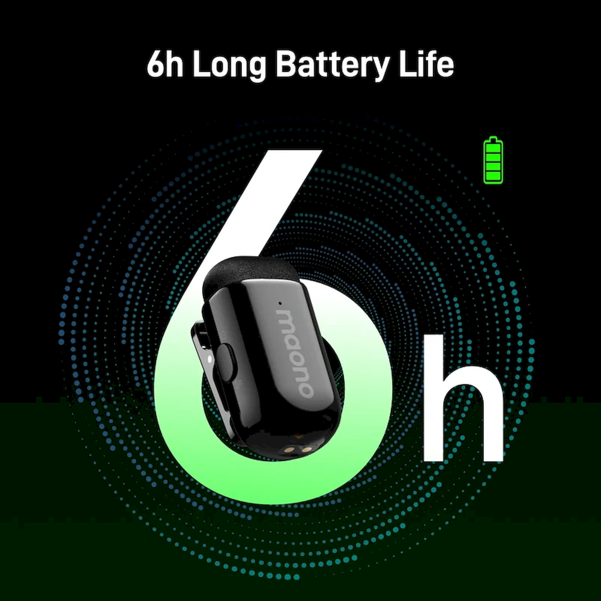 Maono WM622 PC2 bezdrátové klopové mikrofony USB-C