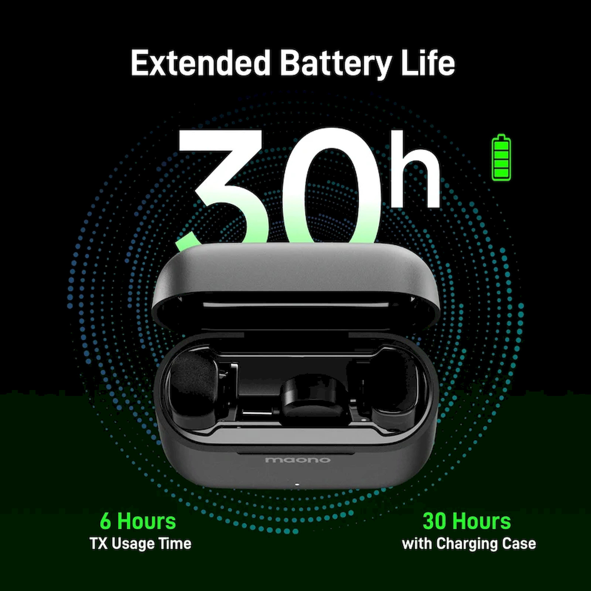 Maono WM622 PC2 bezdrátové klopové mikrofony USB-C
