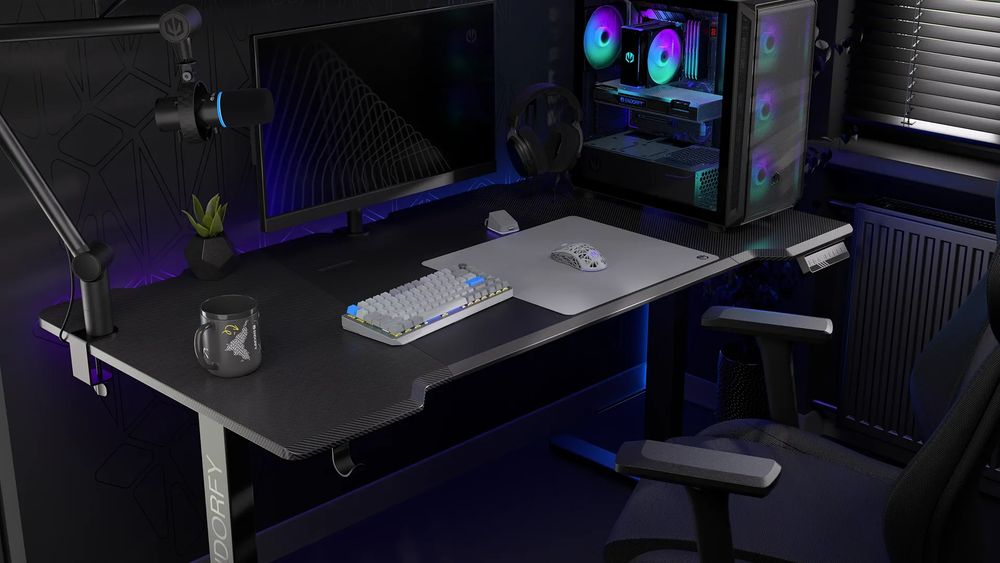 Endorfy Pure Alt Gray L herní podložka šedá