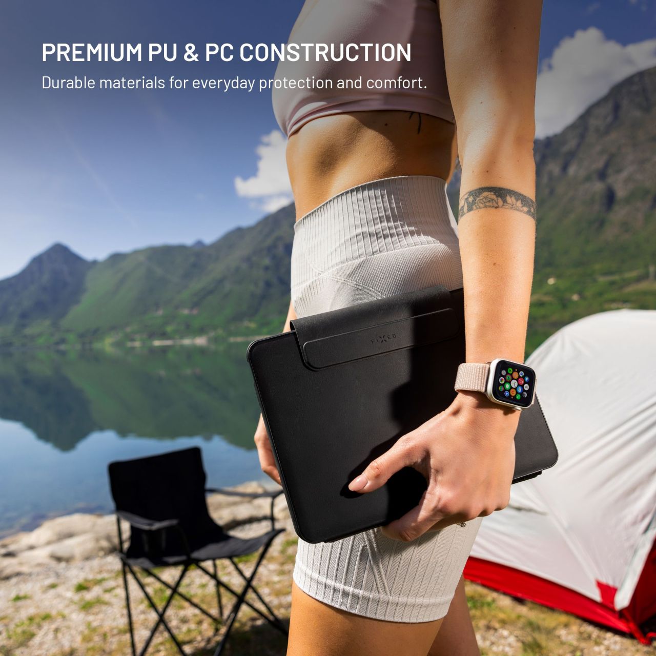 FIXED Typee Enduro pouzdro s USB-C klávesnicí iPad Pro 11" (2018-2022)/iPad Air 11" (2020-2026), CZ