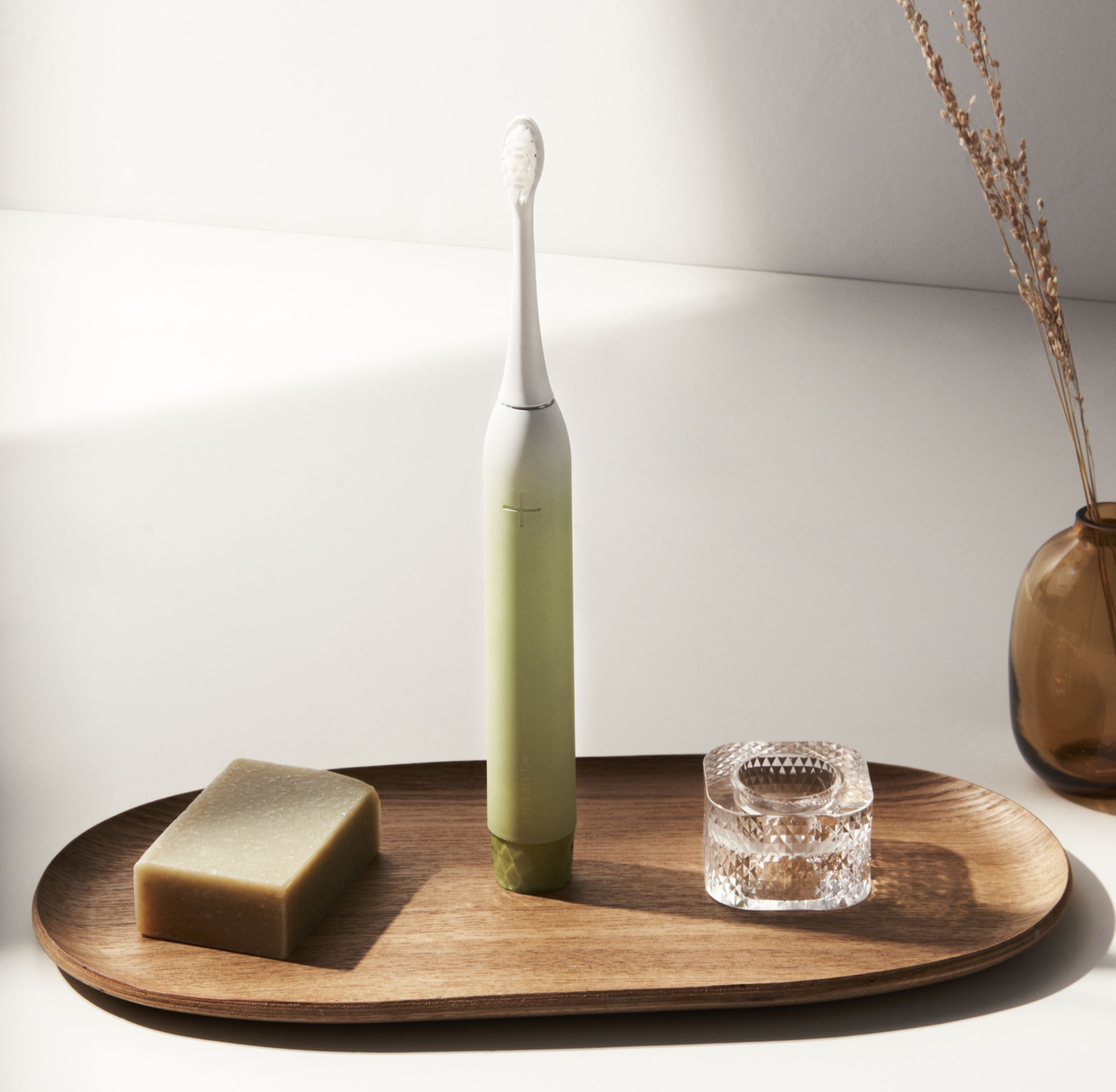Be Lucent Prism Sonic Electric Toothbrush sonický zubní kartáček béžový