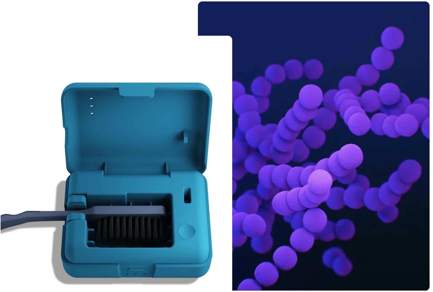 Be Lucent Aurora Sterilizing sterilizátor na kartáčky mentolový