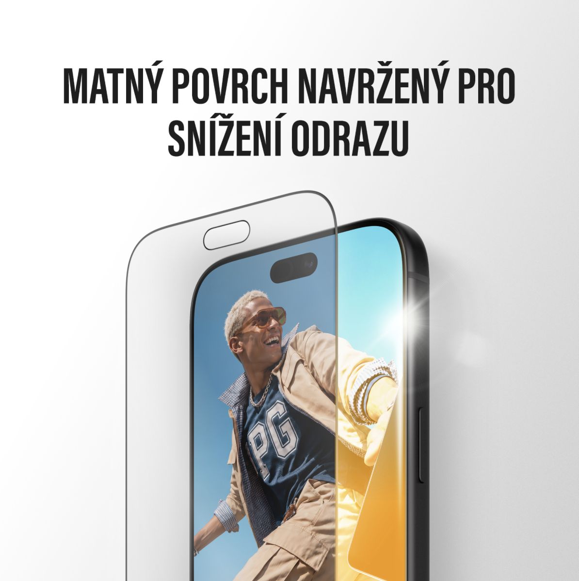 PanzerGlass Anti-Reflective Armor sklo Apple iPhone 18 Pro s bezprašným instalačním boxem