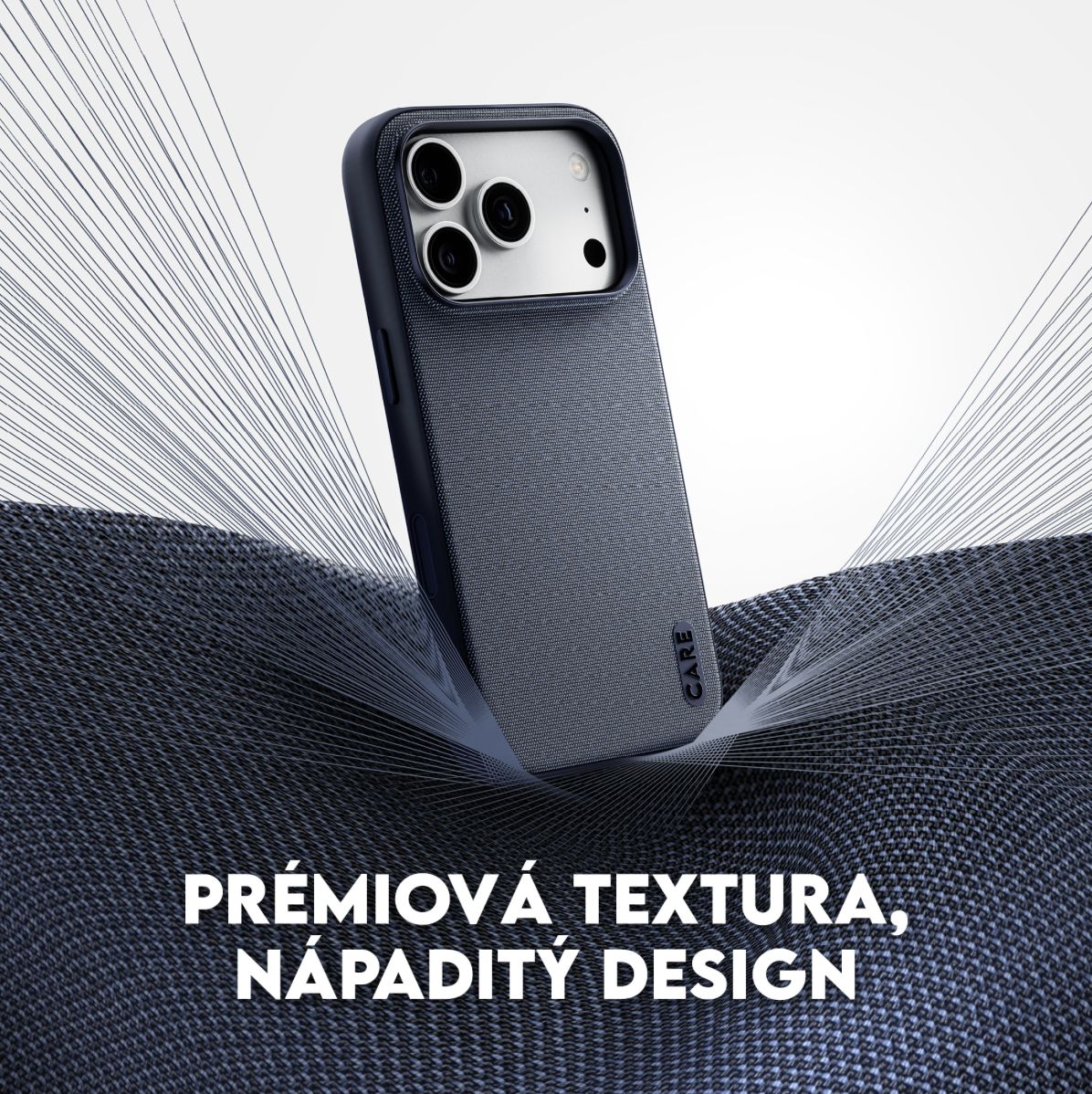 PanzerGlass CARE Fusion Fabric MagSafe kryt Apple iPhone 18 Pro/17 Pro černý