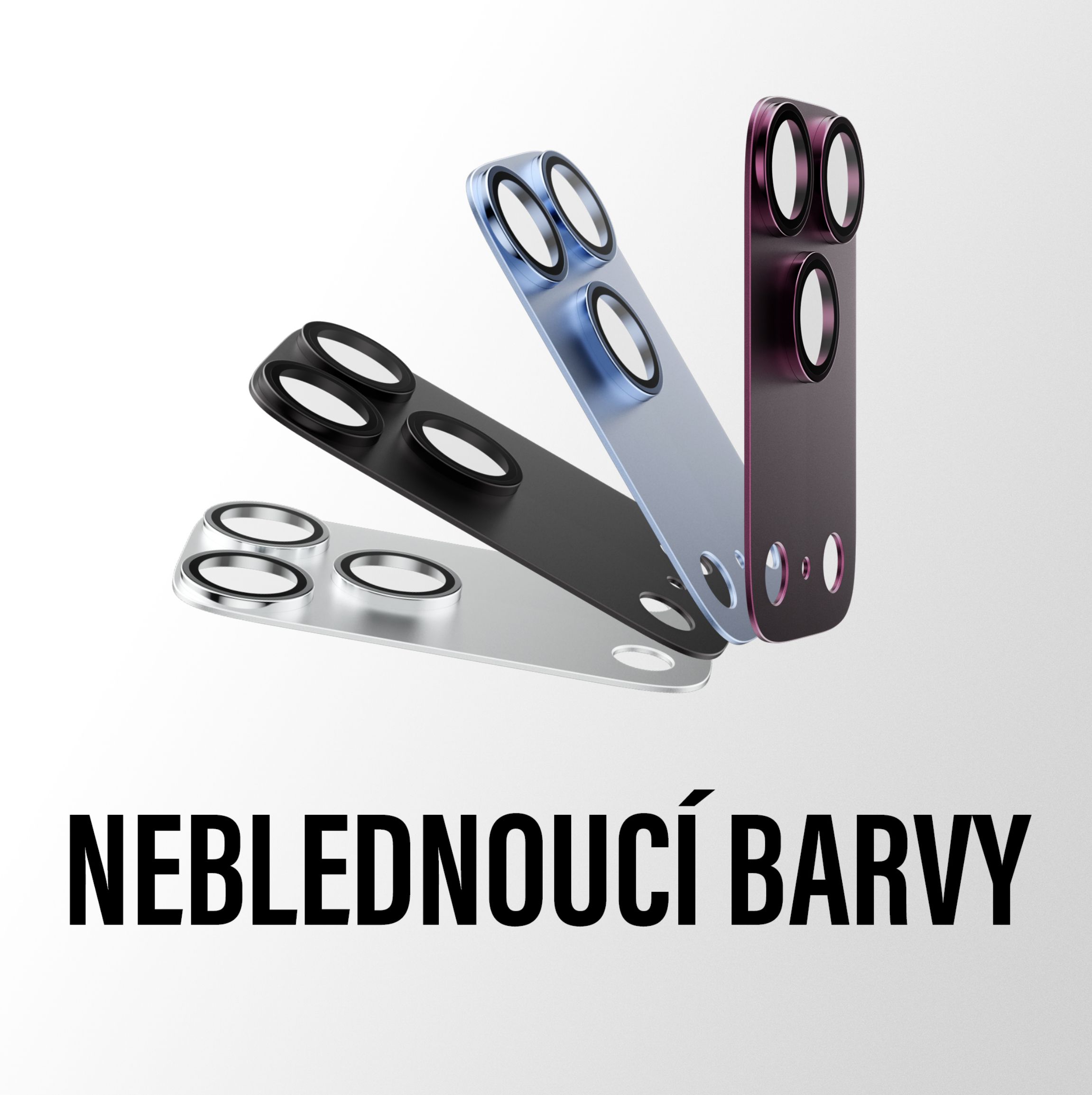 PanzerGlass FENDER hliníková ochrana fotoaparátu iPhone 18 Pro Black (černý)
