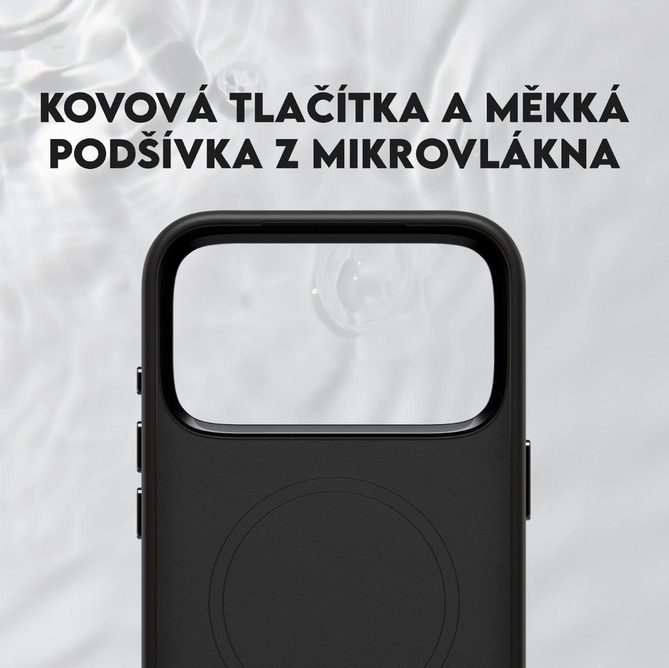 PanzerGlass CARE Flow MagSafe kryt Apple iPhone 18 Pro/17 Pro Vanilla béžový