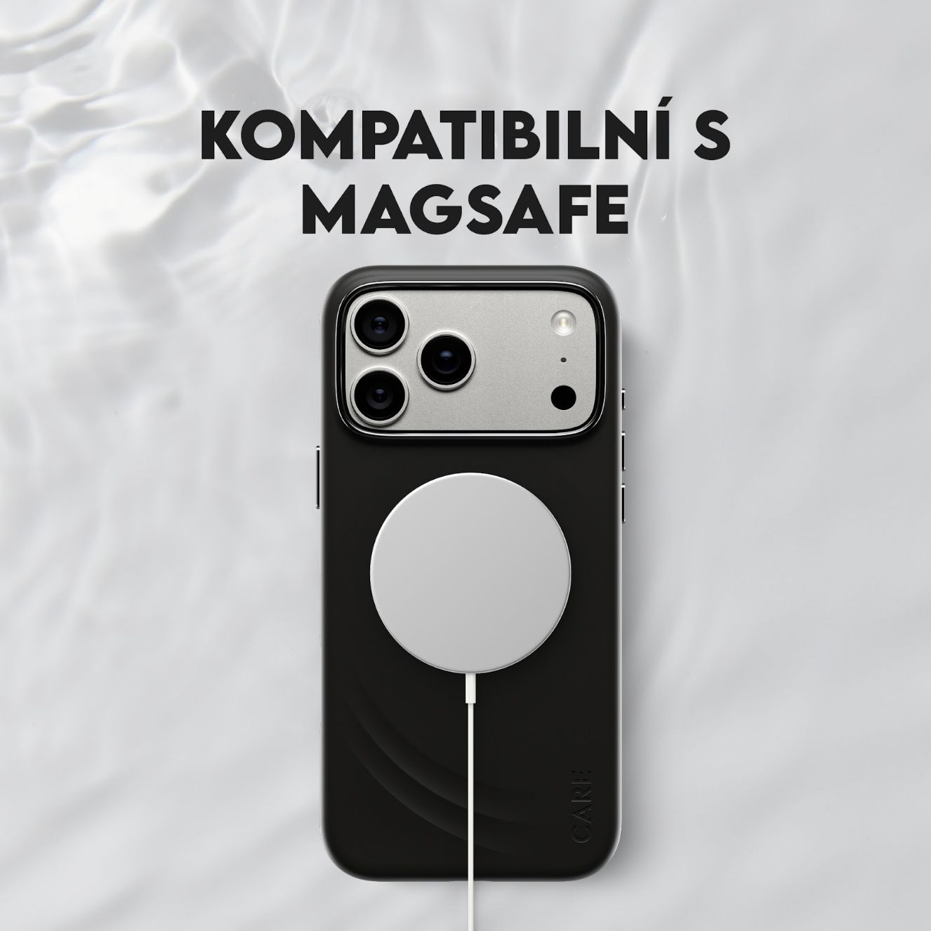 PanzerGlass CARE Flow MagSafe kryt Apple iPhone 18 Pro/17 Pro Vanilla béžový