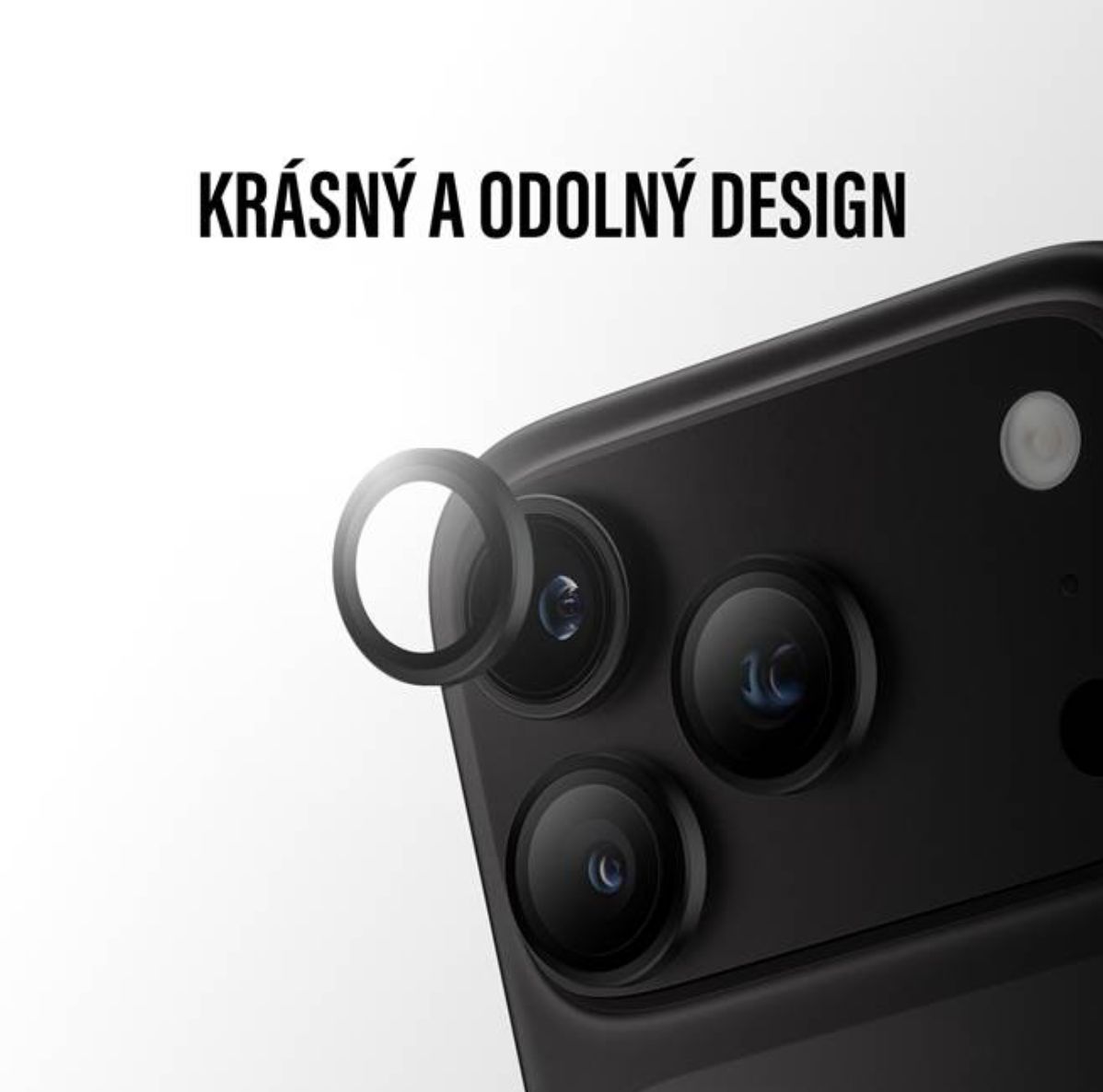 PanzerGlass Hoops ochranné kroužky Apple iPhone 18 Pro/Pro Max čiré