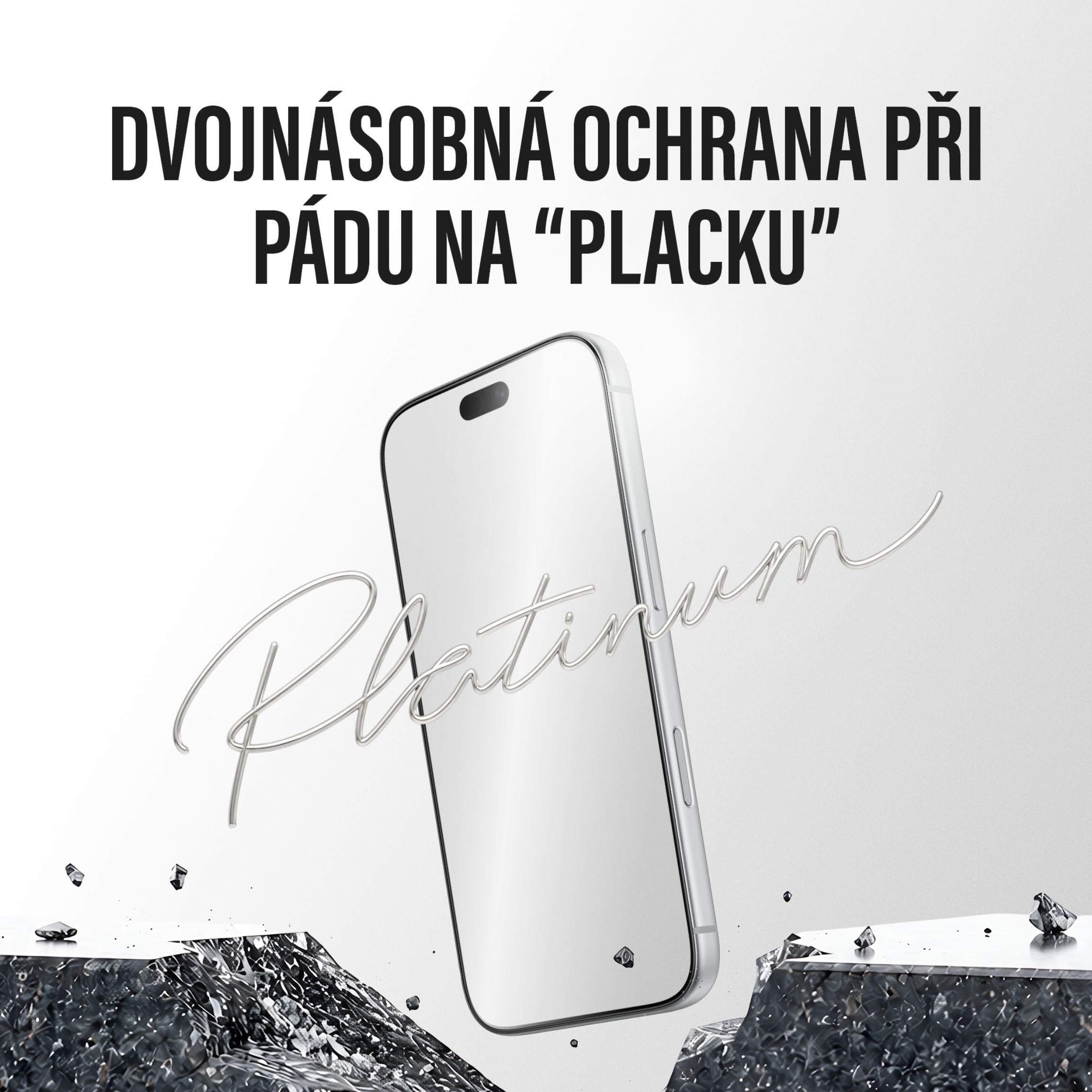 PanzerGlass Platinum sklo Apple iPhone 18 Pro/17 Pro s bezprašným instalačním boxem