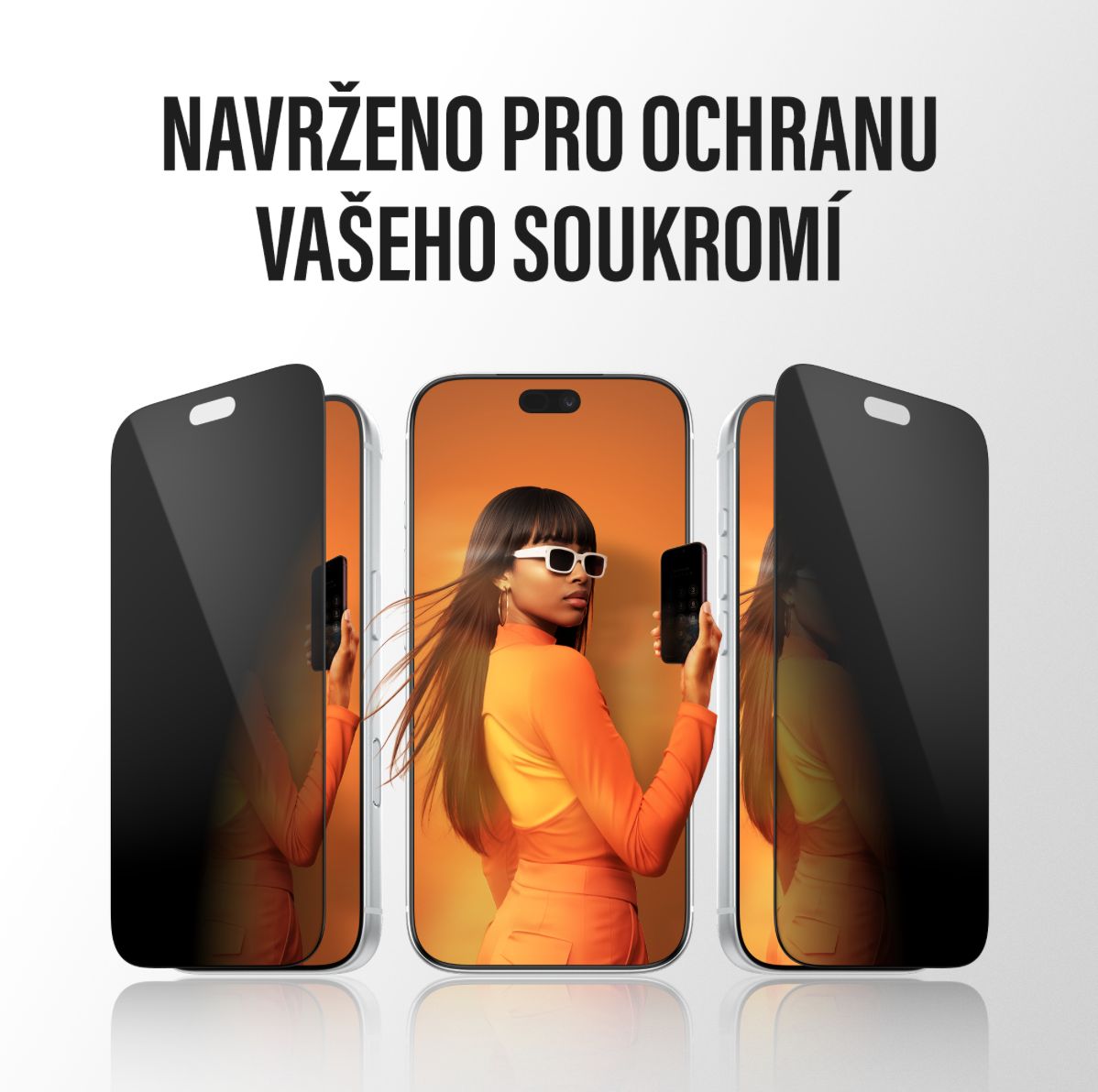 PanzerGlass Privacy sklo Apple iPhone 18 Pro Max s bezprašným instalačním boxem