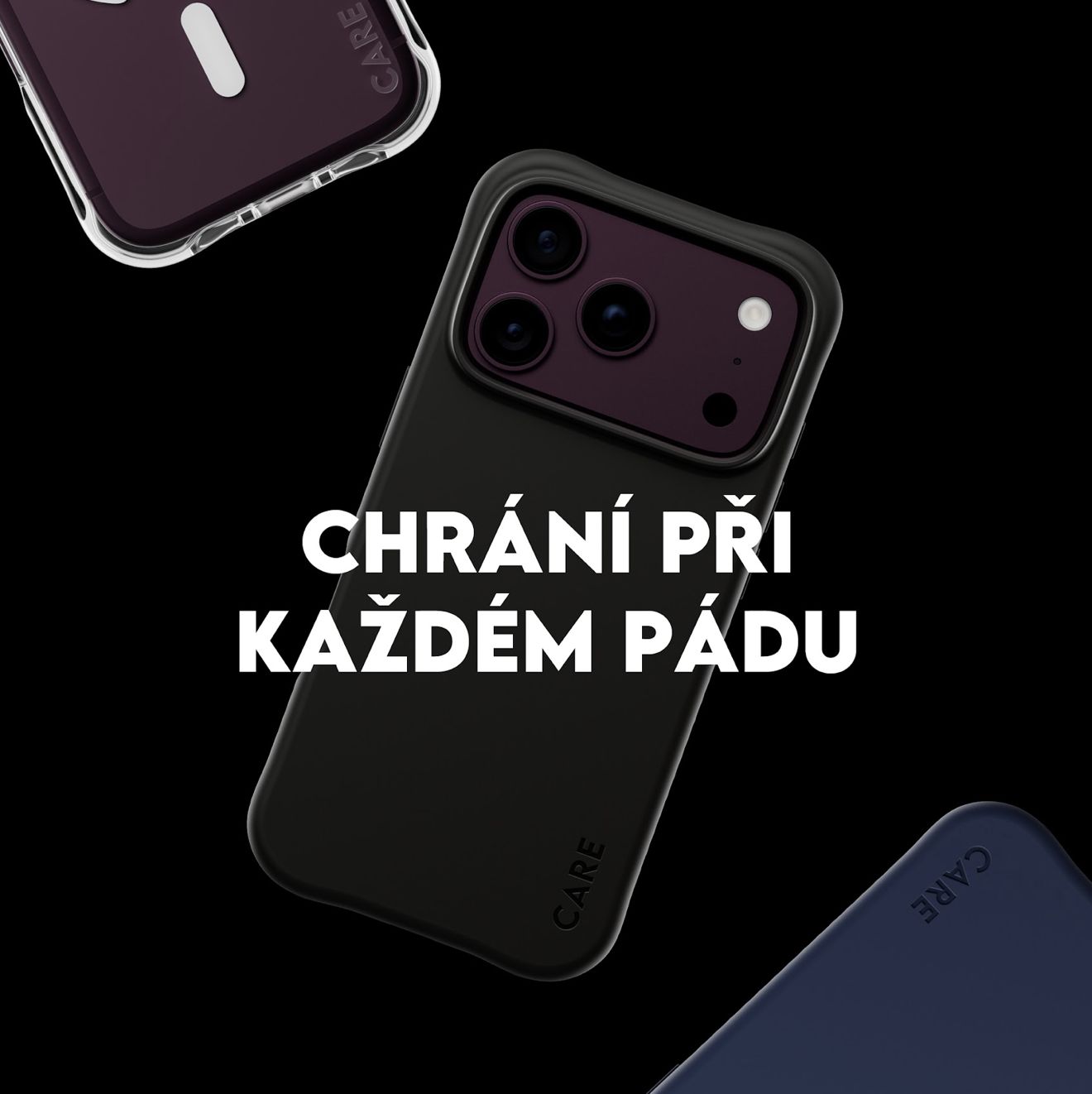 PanzerGlass CARE Samba MagSafe kryt Apple iPhone 18 Pro/17 Pro černý