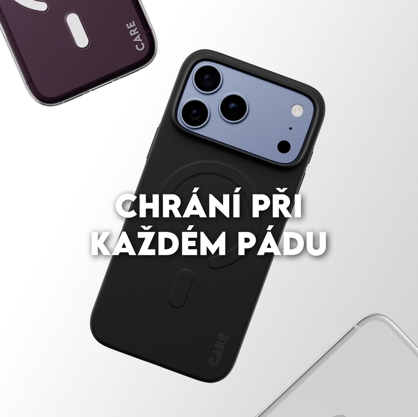 PanzerGlass CARE SL1M MagSafe kryt Apple iPhone 18 Pro/17 Pro černý