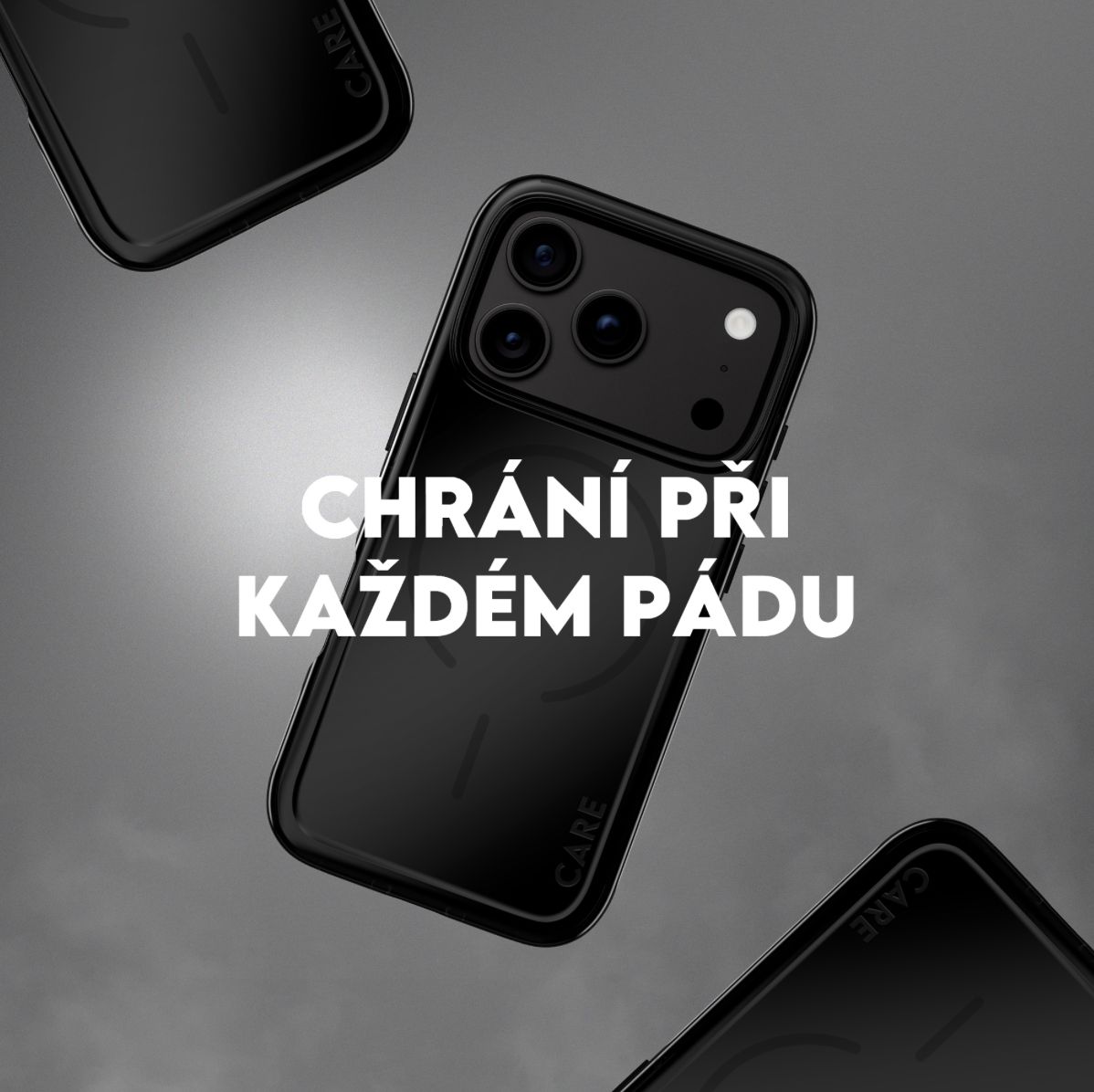 PanzerGlass CARE Smokey MagSafe kryt Apple iPhone 18 Pro Max/17 Pro Max kouřový/černý