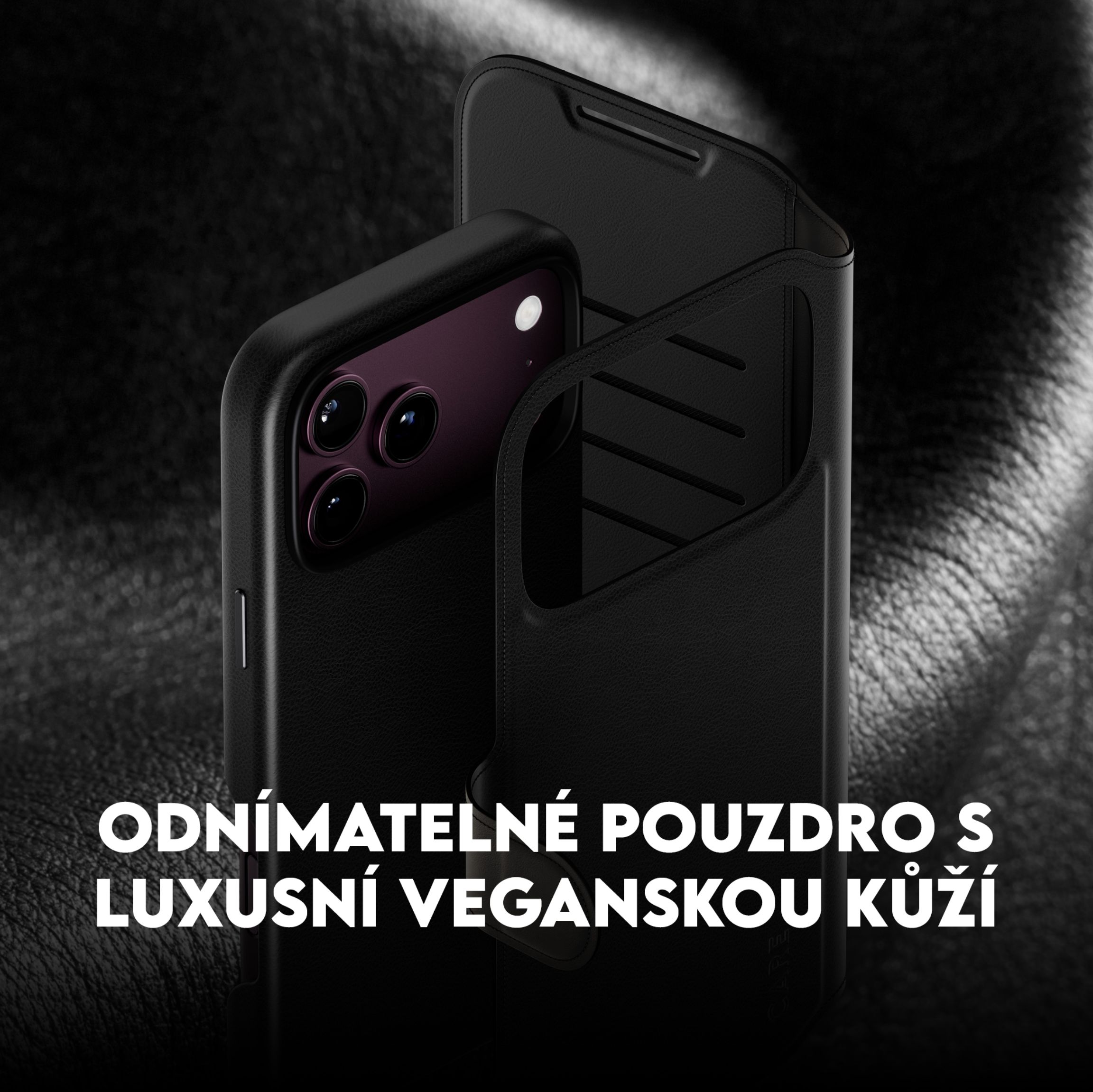 PanzerGlass CARE Tango 2v1 Wallet MagSafe pouzdro Apple iPhone 18 Pro Max/17 Pro Max hnědé