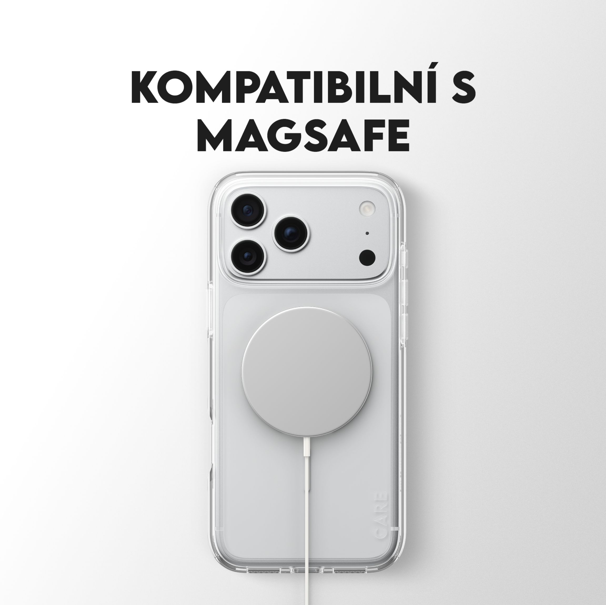 PanzerGlass CARE Urban MagSafe kryt Apple iPhone 18 Pro/17 Pro čirý/bílý