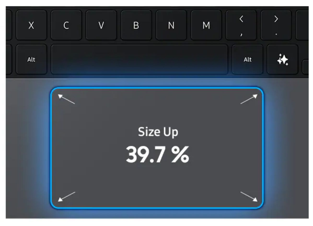 Samsung Pro klávesnice Galasxy Tab S12+ černá