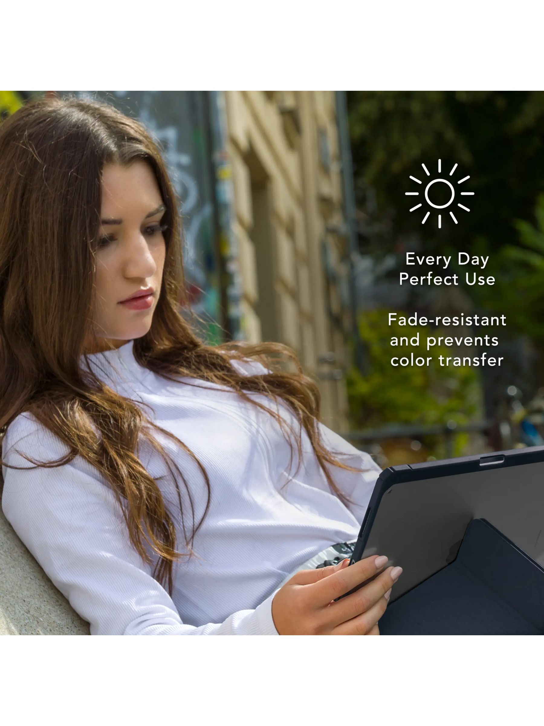 dbramante1928 London ICON pouzdro pro Apple iPad 11" (2025)/iPad 10,9" (2022) forest shadow