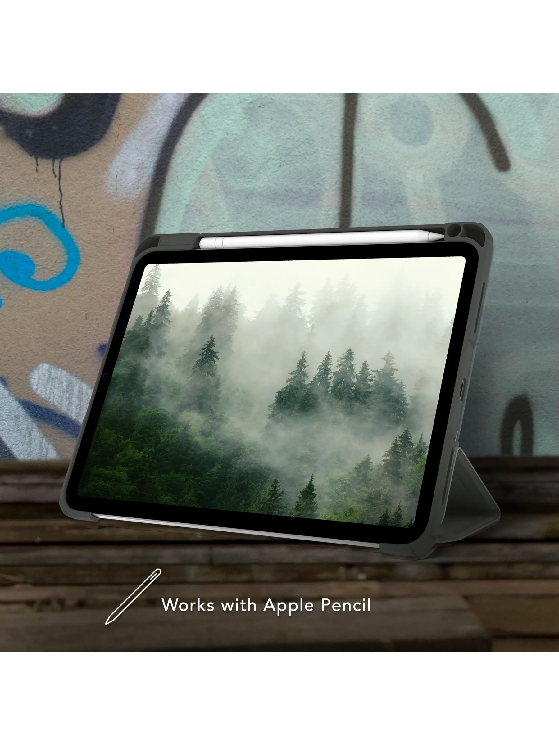 dbramante1928 London ICON pouzdro pro Apple iPad 11" (2025)/iPad 10,9" (2022) forest shadow