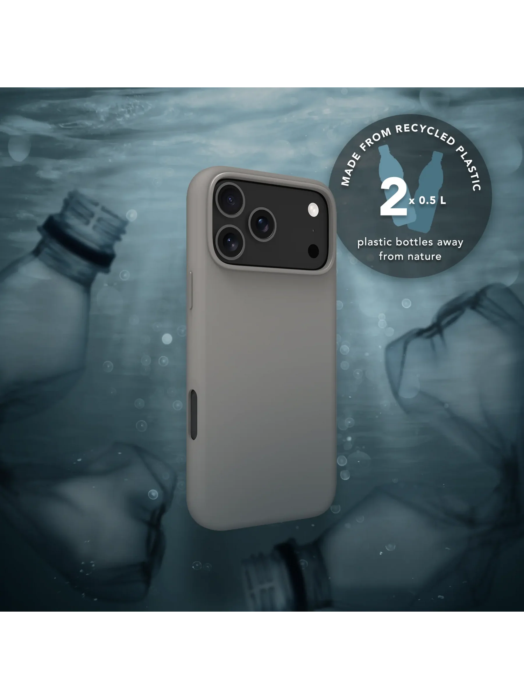 dbramante1928 Roskilde ICON MagSafe kryt iPhone 18 Pro Max/17 Pro Max deep water