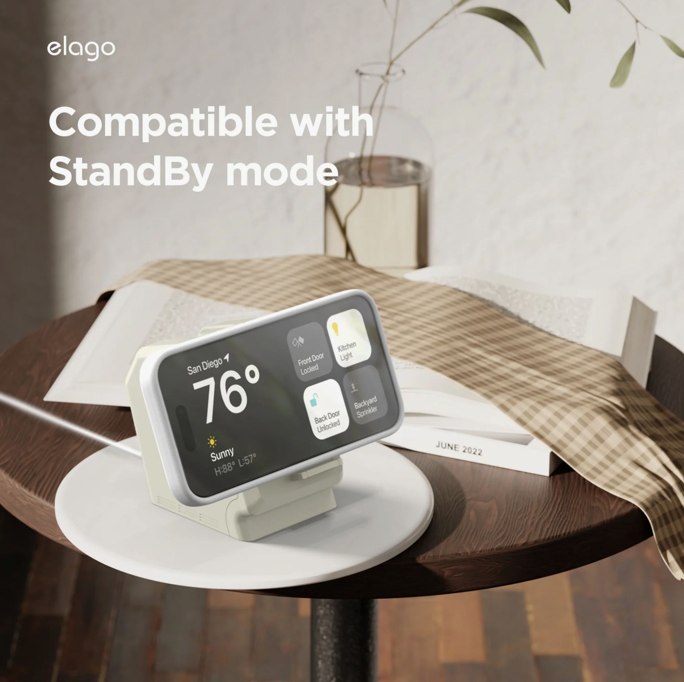 ELAGO M4 Macintosh MagSafe nabíjecí stojánek pro iPhone