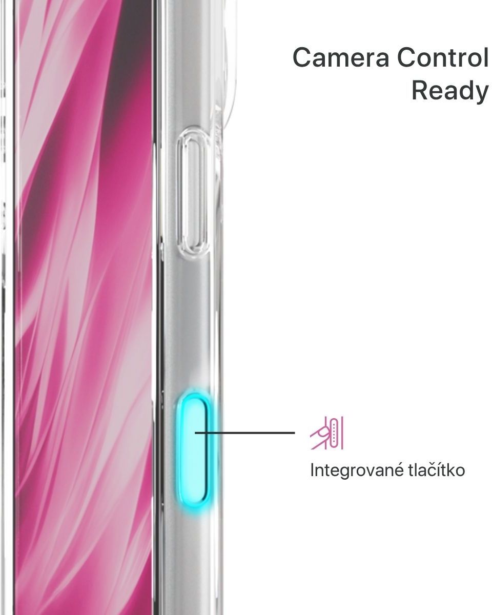 iWant Hero Mag+ MagSafe/Qi2 kryt iPhone 17 Pro/18 Pro čirý