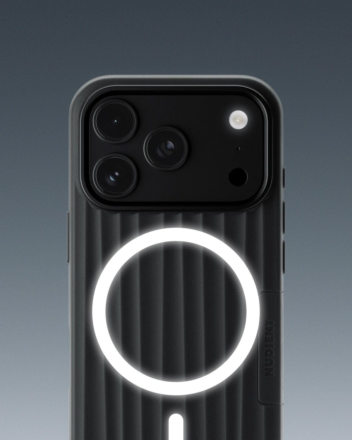 NUDIENT Bold Magsafe kryt iPhone 17 Pro/iPhone 18 Pro Ľanová béžová