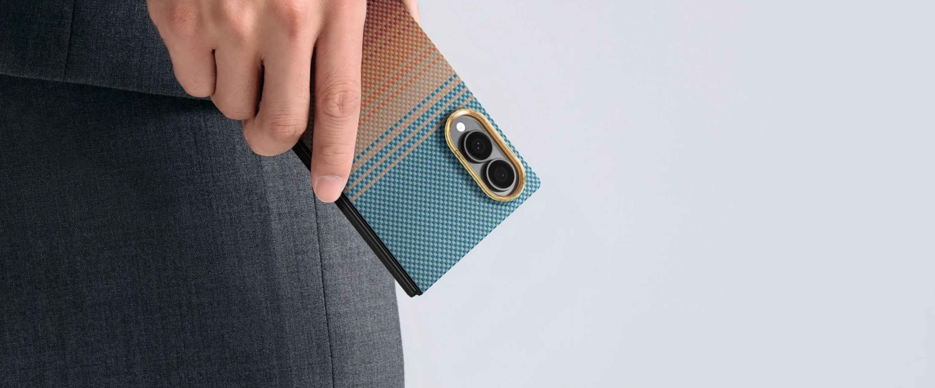 Pitaka Edge Case Back Cover MagSafe kryt Samsung Galaxy Z Fold8 California Dream Sunset 2.0