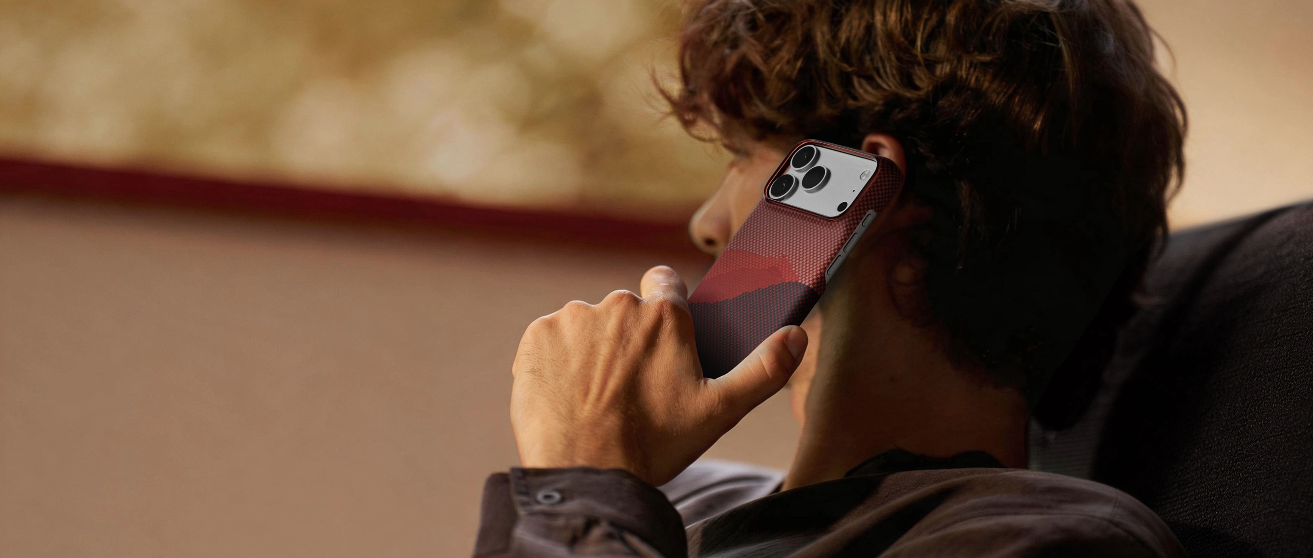 Pitaka Edge Case MagSafe kryt iPhone 18 Pro Max Summer Noon