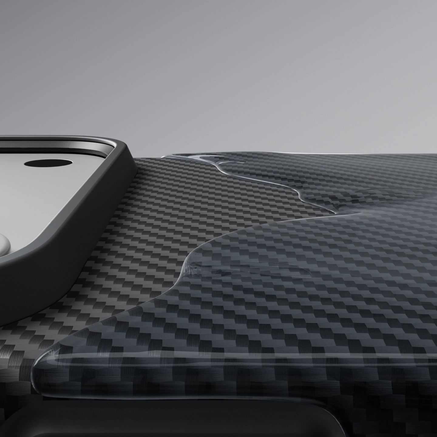 Pitaka Summa Case MagSafe kryt iPhone 18 Pro Black/Grey Twill