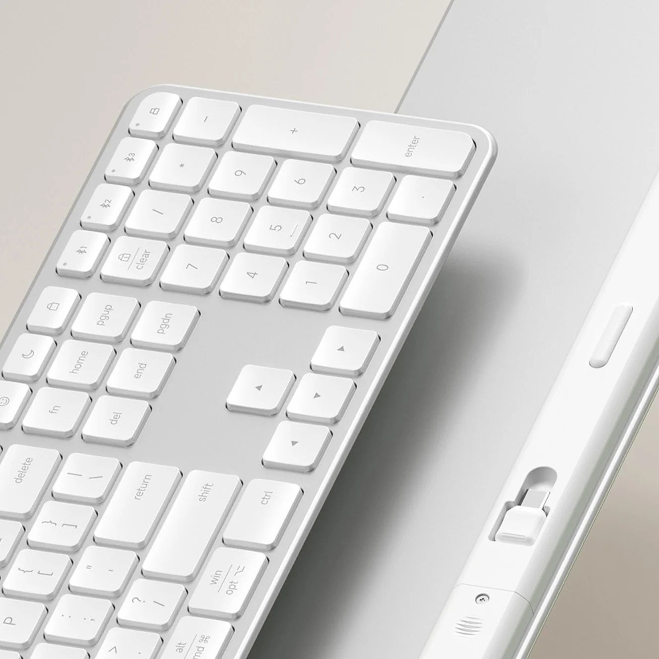 Satechi Slim EX3 bezdrátová klávesnice (US English) vesmírně černá