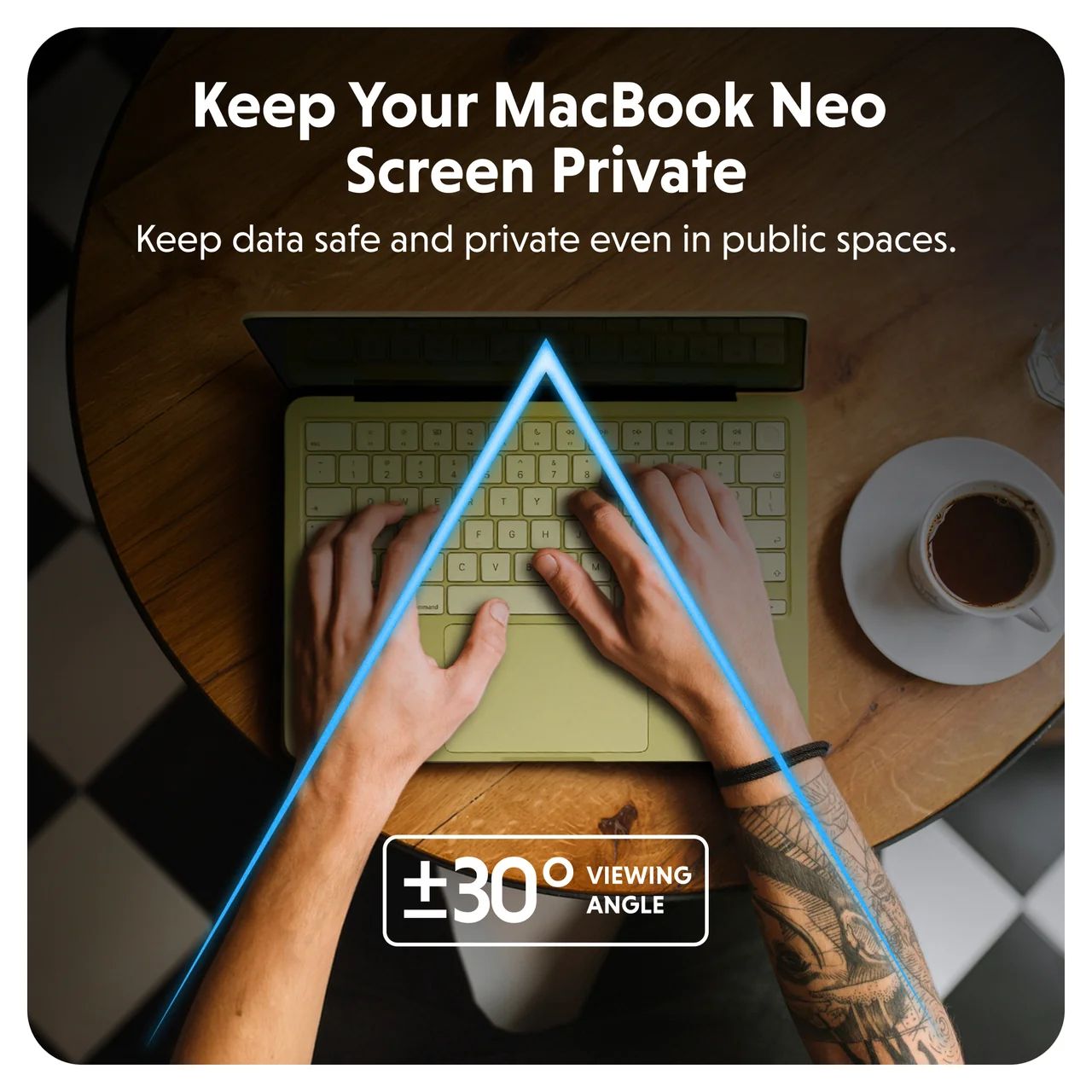 Targus Hypershield Privacy magnetický filtr na displej Apple MacBook Neo