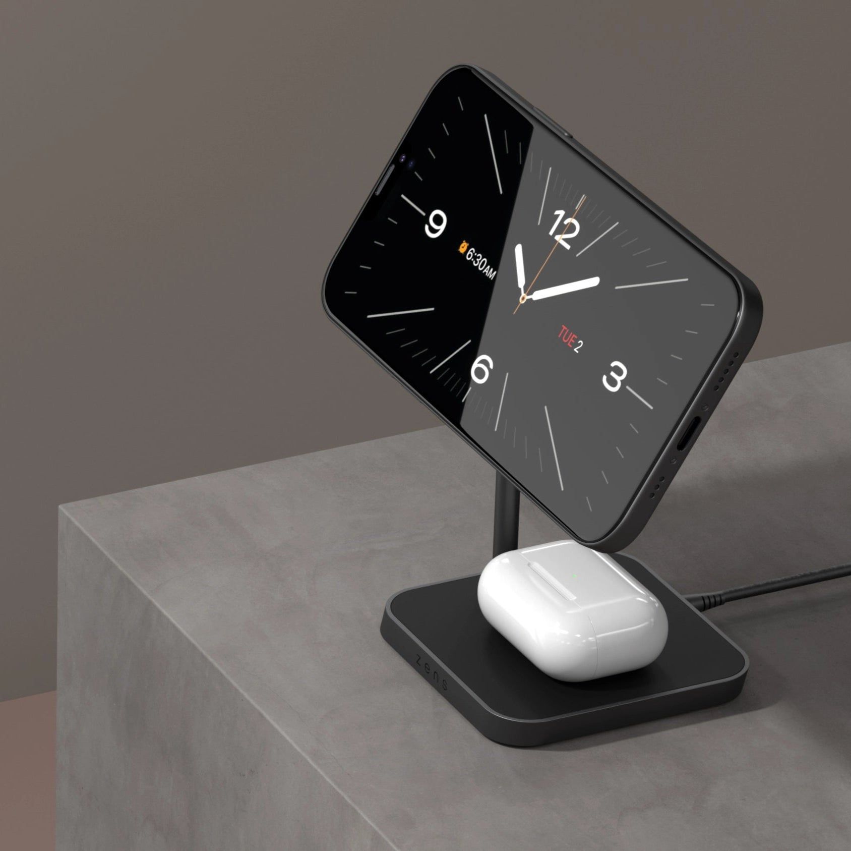 ZENS Office Charger 2 MagSafe 2v1 nabíječka (20W) černá