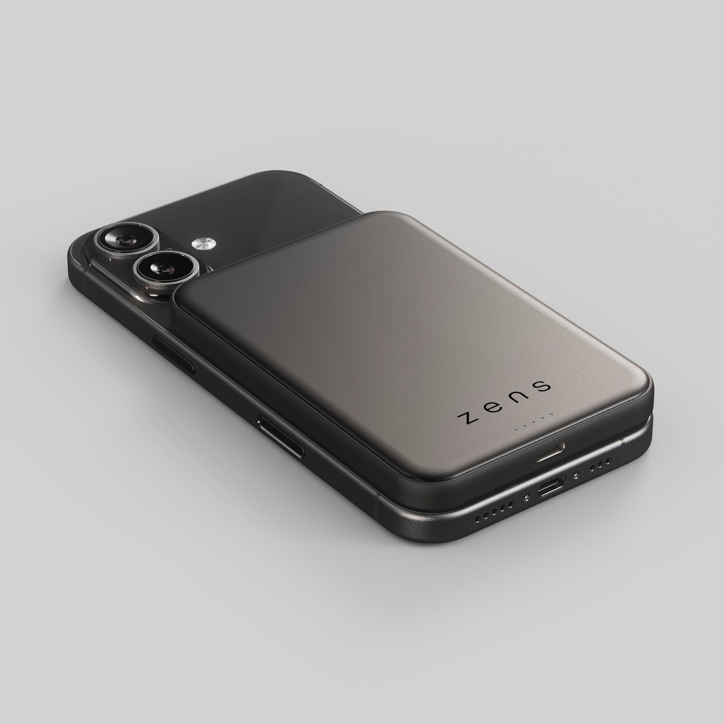 ZENS Semi-Solid State MagSafe powerbanka (25W) 10000mAh černá