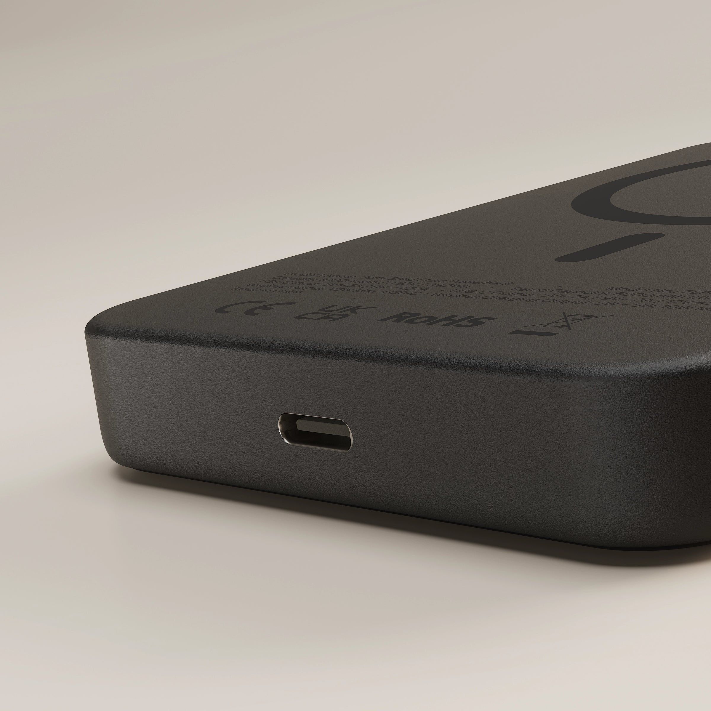 ZENS Semi-Solid State MagSafe powerbanka (25W) 10000mAh černá