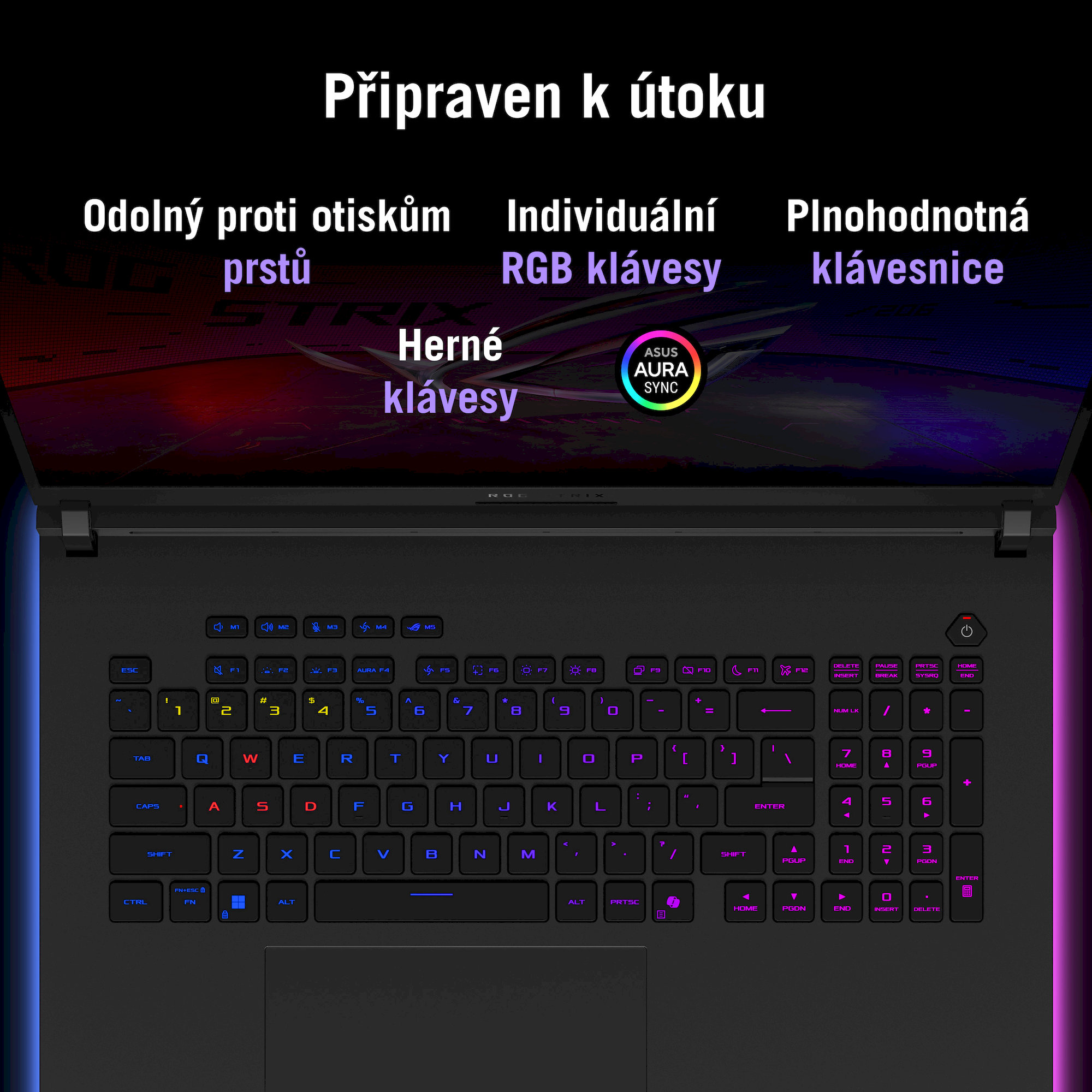 ASUS ROG Strix SCAR 18 (G835LXG-TQ468WZ) RTX 5090 černý